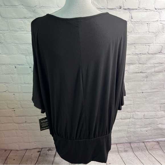 Boston Proper Black Tunic Top XL NWT - Picture 3 of 8